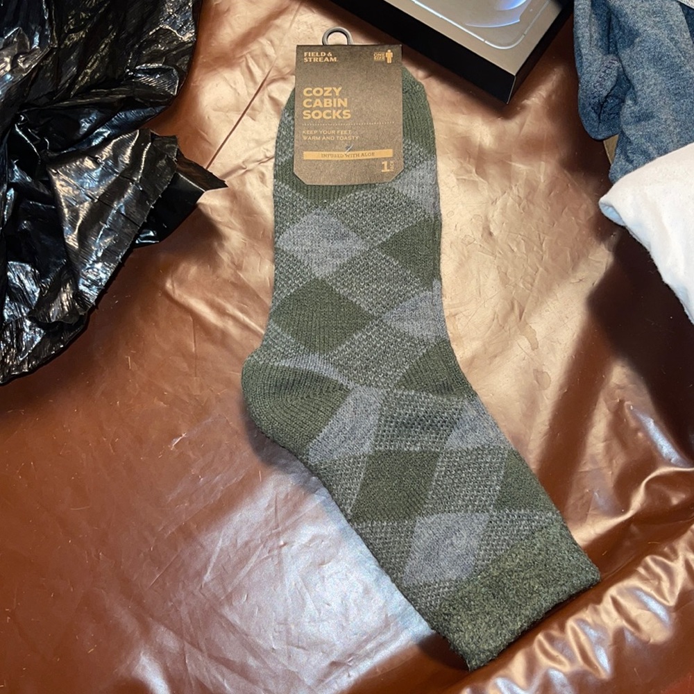 Cozy cabin socks